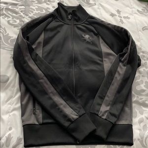 Black/Gray Express Men’s track jacket SMALL